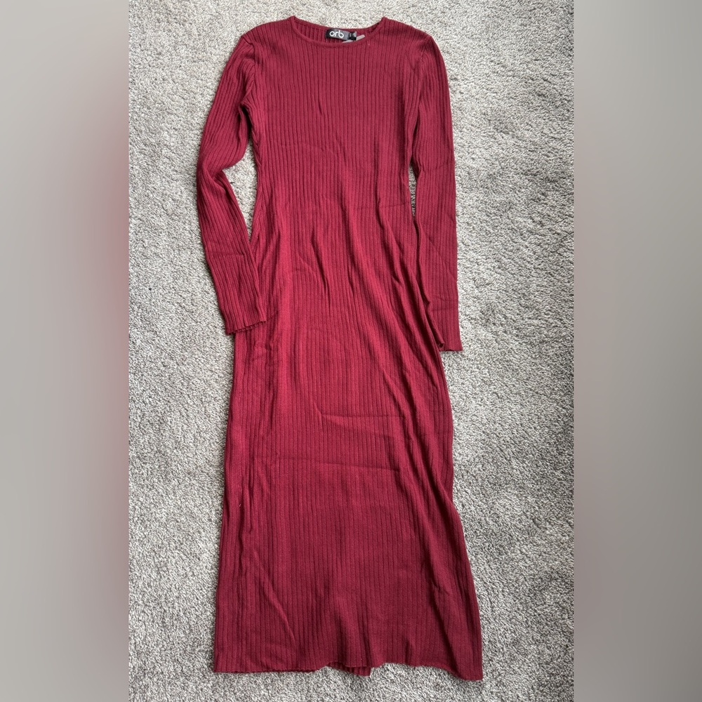 Womens Knit Maxi Dress